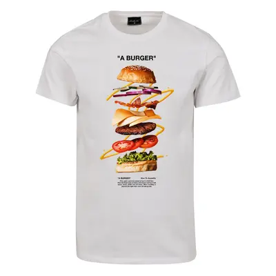 Burger Tee White