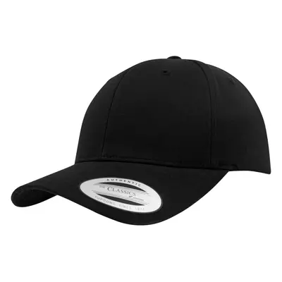 Curved classic snapback black