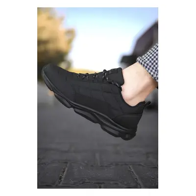 Riccon Black Men's Black Sneakers