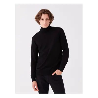 LC Waikiki Turtleneck Long Sleeve Men's Knitwear Sweater