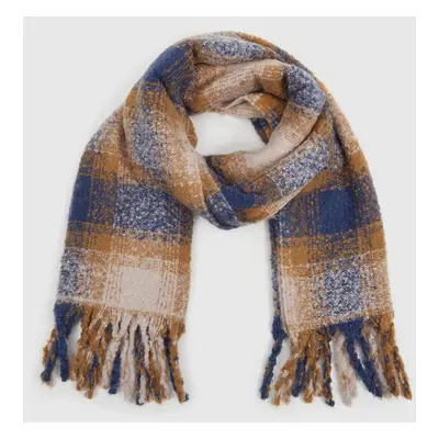 GAP Checkered Scarf with Fringe - Women