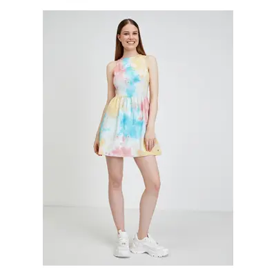 Yellow-Blue Batik Dress Tommy Jeans - Ladies