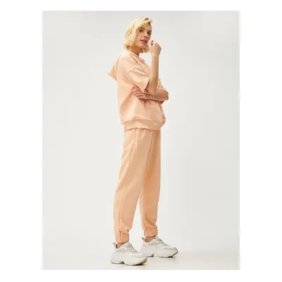 Koton Jogger Sweatpants with Pockets and Tie Waist