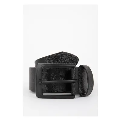 DEFACTO Men's Faux Leather Jean Belt