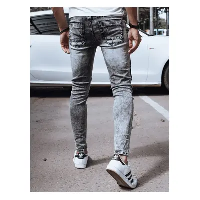 Men's Black Denim Dstreet Pants