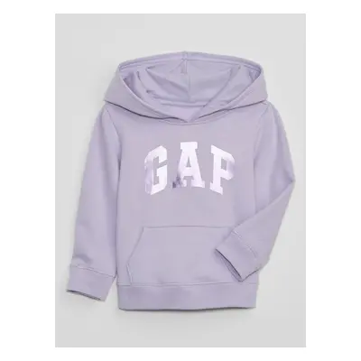 GAP Children's sweatshirt with metallic logo - Girls