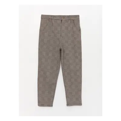 LC Waikiki Comfortable Fit Plaid Boy Trousers