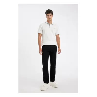 DEFACTO Basic Straight Leg Trousers with Pockets