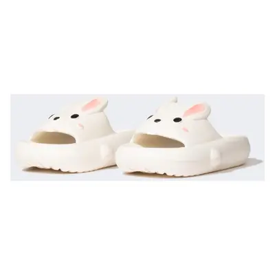 DEFACTO Girl's High Sole Single Strap Eva Slippers