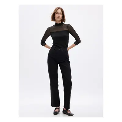 GAP Sheer Long Sleeve Top - Women