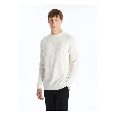 LC Waikiki Crew Neck Long Sleeve Men's Knitwear Sweater