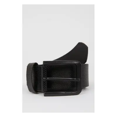 DEFACTO Men's Faux Leather Classic Belt