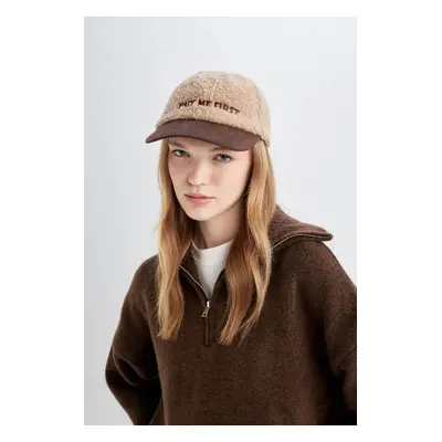 DEFACTO Women's Basic Plain Cotton Cap Hat