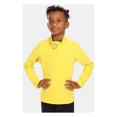 Children's fleece sweatshirt Kilpi ALMERI-J Yellow