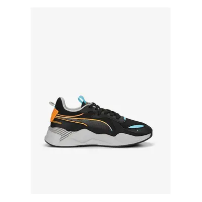 Orange-black mens sneakers Puma RS-X 3D - Men