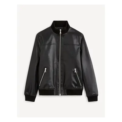 Celio Jacket with Stand-Up Collar Rubber - Men's