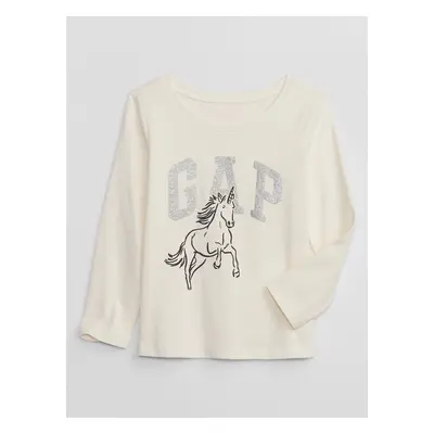 GAP Children's T-shirt with logo - Girls