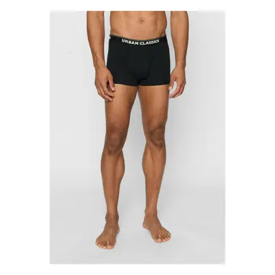 Organic Boxer Shorts 3-Pack Black+Black+Black