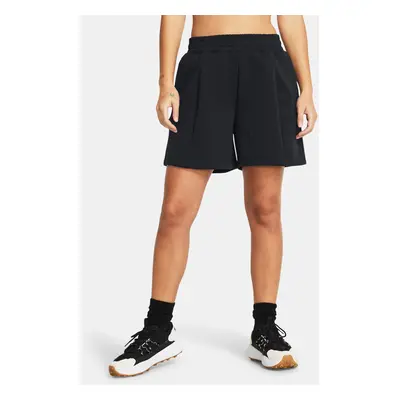 Under Armour Unstoppable Flc Pltd Short-BLK - Women