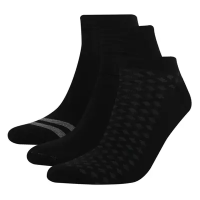 DEFACTO Men's Seamless 3-Pack Bamboo Bootie Socks