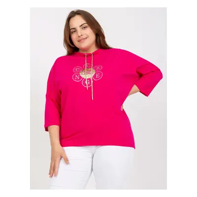 Blouse-RV-BZ-7414.82-fuchsia