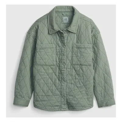 GAP Kids Quilted Shirt Jacket - Girls