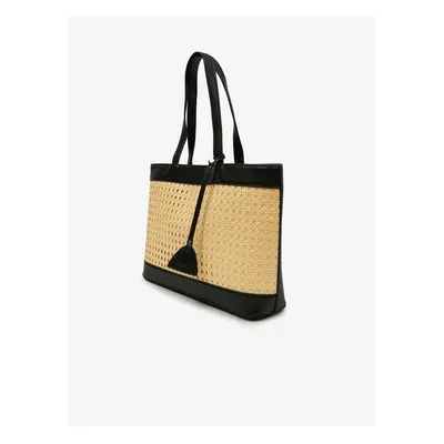 Orsay Brown-Black Ladies Shopper - Women