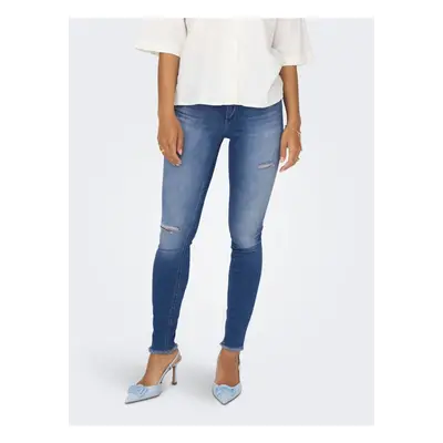 Blue women's skinny fit jeans ONLY Blush - Women's