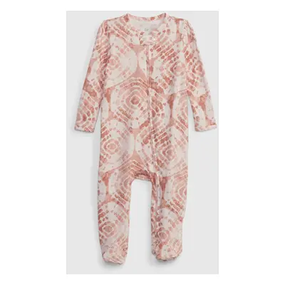 GAP Baby batik overall with zipper - Girls