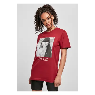 Women's T-shirt F#? Burgundy KIT