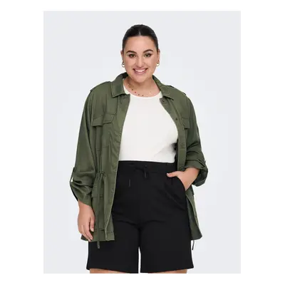 Khaki womens lightweight jacket ONLY CARMAKOMA Kenya - Women