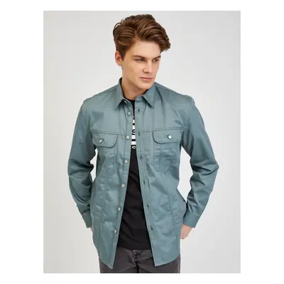 Light blue mens outerwear Diesel - Men