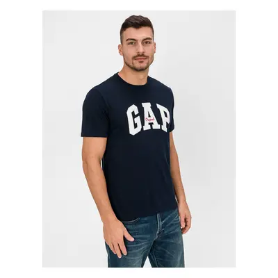 Navy blue men's T-shirt GAP Logo