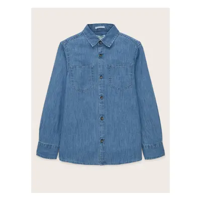 Blue Boys Denim Shirt Tom Tailor - Boys