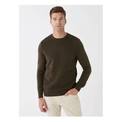 LC Waikiki Crew Neck Long Sleeve Men's Knitwear Sweater