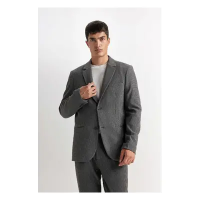 DEFACTO Regular Fit Jacket Collar Blazer Jacket