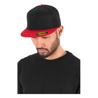 Premium Fitted 2-Tone blk/red