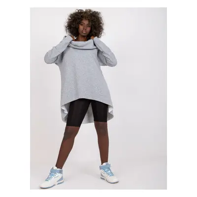 Basic grey marl sweatshirt Victoria