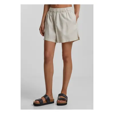 Women's Linen Shorts - Cream