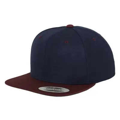 Classic Snapback 2-Tone nvy/maroon