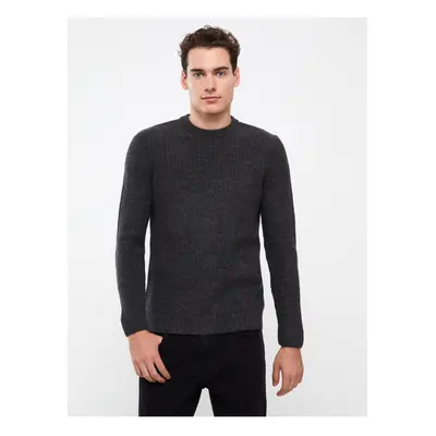 LC Waikiki Crew Neck Long Sleeve Men's Knitwear Sweater