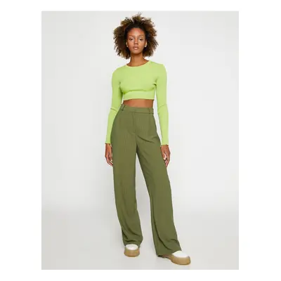 Koton Palazzo Pants Pleated