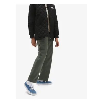 Green Women's Trousers with VANS Pockets - Womens