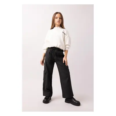 DEFACTO Girl Wide Leg Cargo Wide Leg Cotton Pants