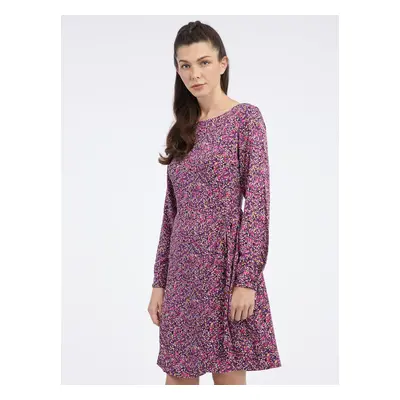 Orsay Pink and Purple Women's Patterned Dress - Women's