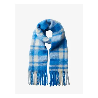 Blue Women's Plaid Scarf Pieces Julieta - Women