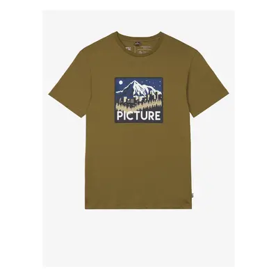 Khaki Men's T-Shirt Picture - Men