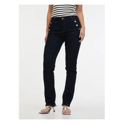 Orsay Dark blue women straight fit jeans - Women