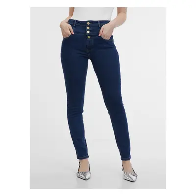 Orsay Dark Blue Women's Skinny Fit Jeans - Women's