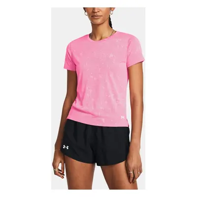 Under Armour UA Launch Splatter T-Shirt SS-PNK - Women